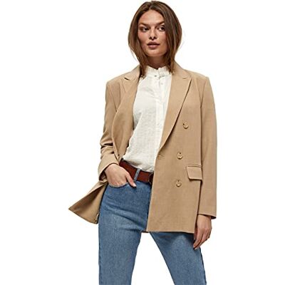 Peppercorn Angelia Polly Blazer för kvinnor, Varm sand, 70 SE Peppercorn Angelia Polly Blazer för kvinnor, Varm sand, 70 SE
