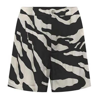 ONLY Onlnova Life Elite Scarlet shorts AOP, svart, XS ONLY Onlnova Life Elite Scarlet shorts AOP, svart, XS