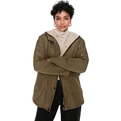 Trendyol Coat – svart – midi, kaki, 40 Trendyol Coat – svart – midi, kaki, 40