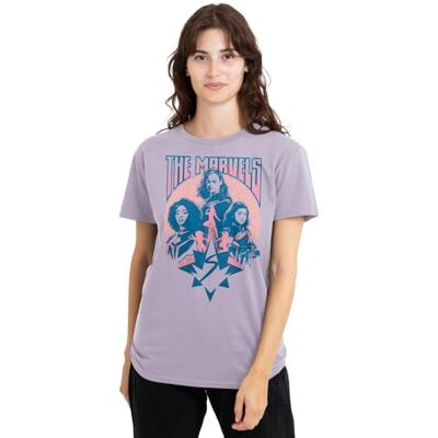 Marvel Studios The s Quantum Heroes blå dam t-shirt, lavendel, liten, Lavendel, S Marvel Studios The s Quantum Heroes blå dam t-shirt, lavendel, liten, Lavendel, S