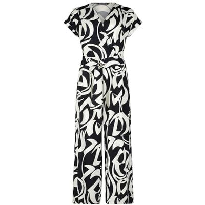 Betty Barclay damjumpsuit, Mörkblå/grädde, 38 Betty Barclay damjumpsuit, Mörkblå/grädde, 38