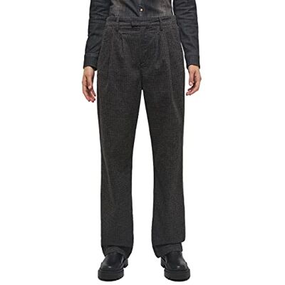 MUSTANG Dam pleated chinos jeans, Small Granddad Check 12334, 32W x 30L MUSTANG Dam pleated chinos jeans, Small Granddad Check 12334, 32W x 30L