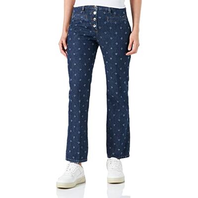 Love Moschino Moschino Love Dam slim fit byxor casual byxor, mörkblå denim, 38, Mörkblå denim, 38 SE Love Moschino Moschino Love Dam slim fit byxor casual byxor, mörkblå denim, 38, Mörkblå denim, 38 SE
