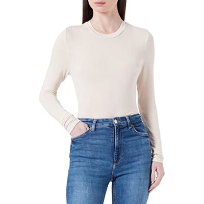 ICHI dam T-shirt, 121403/tapioca, XS ICHI dam T-shirt, 121403/tapioca, XS