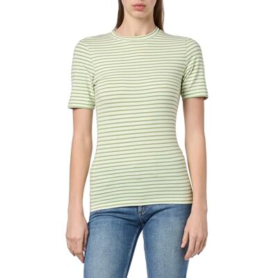 ICHI Dam Ihmira Ss T-shirt, 202996/grön terandig, L ICHI Dam Ihmira Ss T-shirt, 202996/grön terandig, L