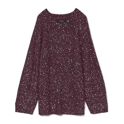 VERO MODA Vmleilani New Ls O-neck lång pull. Rep, Vinprovning, M VERO MODA Vmleilani New Ls O-neck lång pull. Rep, Vinprovning, M