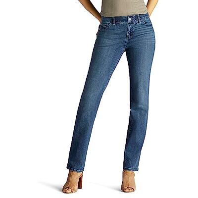Lee kvinnors petite Ultra Lux komfort med flexrörelse raka ben jeans, Rayne, 36 SE/Kort Lee kvinnors petite Ultra Lux komfort med flexrörelse raka ben jeans, Rayne, 36 SE/Kort