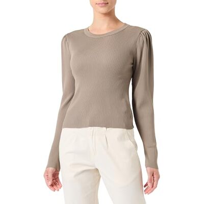 ONLY Bestseller A/S Dam ONLSALLY L/S Puff KNT NOOS tröja, Walnut, L, Walnut, L ONLY Bestseller A/S Dam ONLSALLY L/S Puff KNT NOOS tröja, Walnut, L, Walnut, L