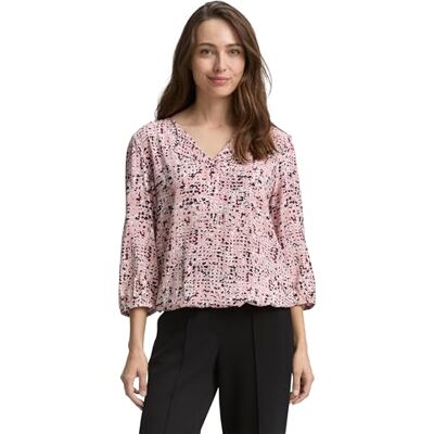 TOM TAILOR 1047574 blus, 38827-abstrakt och rosa prickmönster, 44 dam, 38827 Abstrakt och rosa prickmönster, 42 TOM TAILOR 1047574 blus, 38827-abstrakt och rosa prickmönster, 44 dam, 38827 Abstrakt och rosa prickmönster, 42