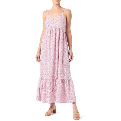 PIECES Dam Pcsade Strap Long Dress Noos BC maxiklänning, Molndansare/app: blomma, M PIECES Dam Pcsade Strap Long Dress Noos BC maxiklänning, Molndansare/app: blomma, M