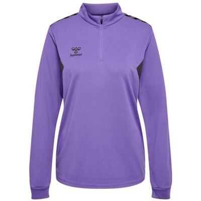 hummel dam Hmlautentisk Tröja Med Halvlång Dragkedja För Kvinnor Sweatshirt hummel dam Hmlautentisk Tröja Med Halvlång Dragkedja För Kvinnor Sweatshirt