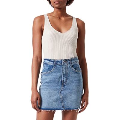 VERO MODA dam Vmglory Sl Rib Ga Noos Top, Björk, L VERO MODA dam Vmglory Sl Rib Ga Noos Top, Björk, L
