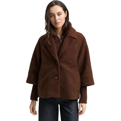 TOM TAILOR Dam 1046602 Jacka, 27506-Dark Pecan Brown, XXL, 27506 – Mörkbrun, XXL TOM TAILOR Dam 1046602 Jacka, 27506-Dark Pecan Brown, XXL, 27506 – Mörkbrun, XXL
