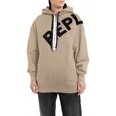 Replay dam hoodie, 822 Sand, XXS Replay dam hoodie, 822 Sand, XXS