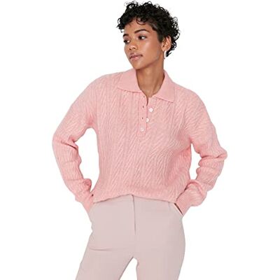 Trendyol Akryltröja Rosa Normal S Rosa, Rosa Trendyol Akryltröja Rosa Normal S Rosa, Rosa