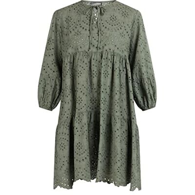 Festland damklänning 37225621-FE04, OLIVGRÜN, L, Klänning, L Festland damklänning 37225621-FE04, OLIVGRÜN, L, Klänning, L