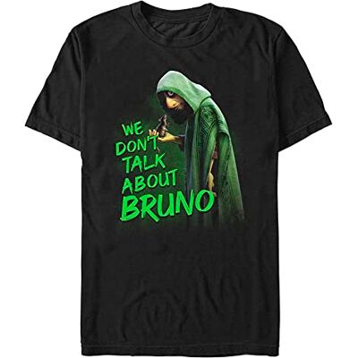 Disney Unisex Encanto Bruno karaktär Focus Organic kortärmad T-shirt, svart, XXL Disney Unisex Encanto Bruno karaktär Focus Organic kortärmad T-shirt, svart, XXL