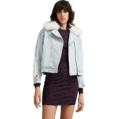 Desigual Damjacka CHAQ_Houston, 5007 denimljusjacka, blå, XXL Desigual Damjacka CHAQ_Houston, 5007 denimljusjacka, blå, XXL