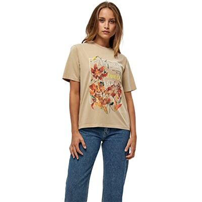Minus dam Lemia T-shirt, 730 Varm sand, M Minus dam Lemia T-shirt, 730 Varm sand, M