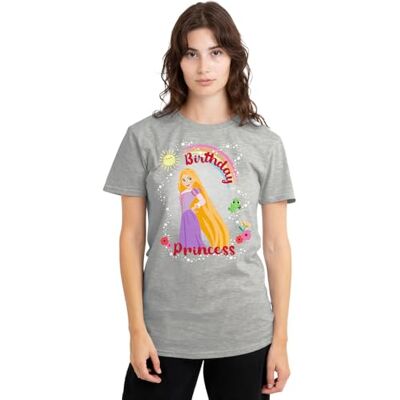 Tangled Trasslig födelsedagsprinsessa med rapunzel och pascal dam t-shirt, atletisk ljung, X-Large, Atletisk Heather, XL Tangled Trasslig födelsedagsprinsessa med rapunzel och pascal dam t-shirt, atletisk ljung, X-Large, Atletisk Heather, XL