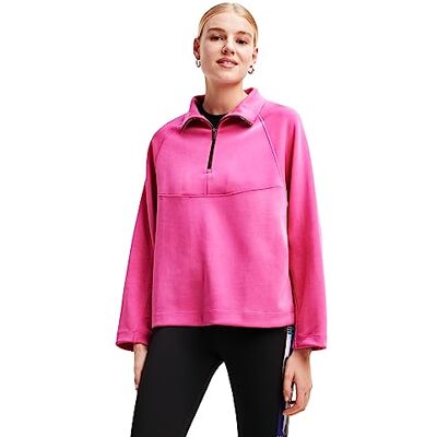 Desigual Sweat_Pinko, 3008 rosa MORA, M, röd, M Desigual Sweat_Pinko, 3008 rosa MORA, M, röd, M