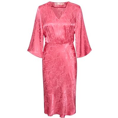 InWear DuleanIW klänning feminin silhuett elastisk midja, rosa rosa, Rosa ros, 38 InWear DuleanIW klänning feminin silhuett elastisk midja, rosa rosa, Rosa ros, 38