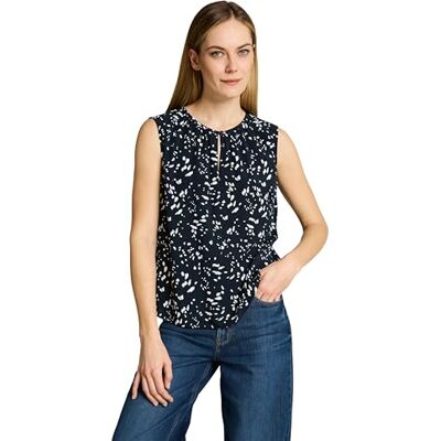 TOM TAILOR 1049810 Damskjorta, 39743-Navy DOT, 48 TOM TAILOR 1049810 Damskjorta, 39743-Navy DOT, 48