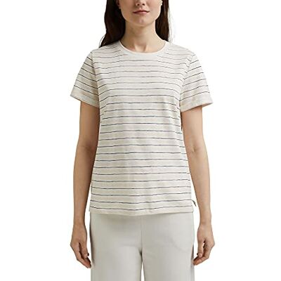 ESPRIT T-shirt för kvinnor, Benvit (110), XS ESPRIT T-shirt för kvinnor, Benvit (110), XS