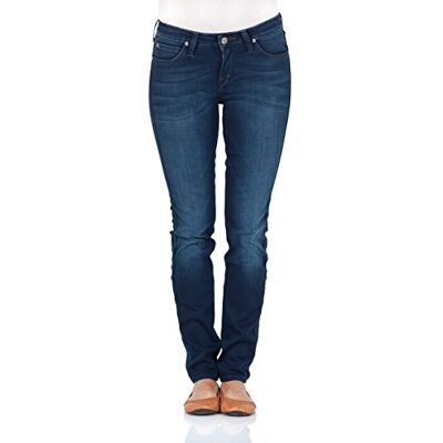 Lee Skinny jeansbyxor Scarlett, Blå – blå (Pitch Royal), 24W x 31L Lee Skinny jeansbyxor Scarlett, Blå – blå (Pitch Royal), 24W x 31L