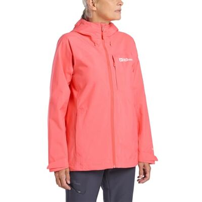 Jack Wolfskin Tempest 2l JKT W jacka, solnedgång korall, m dam, Sunset Coral, M Jack Wolfskin Tempest 2l JKT W jacka, solnedgång korall, m dam, Sunset Coral, M