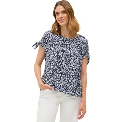 Cecil mönstrad blusskjorta, Urban Dark Blue, M Cecil mönstrad blusskjorta, Urban Dark Blue, M