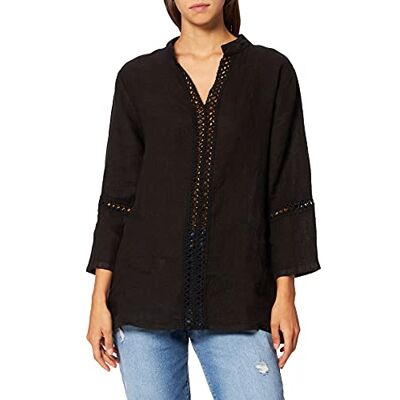 Bonamaison kvinnors Trlsc100671 Blus, Svart, 14 UK, Svart, 40 Bonamaison kvinnors Trlsc100671 Blus, Svart, 14 UK, Svart, 40