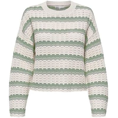 ONLY Onlasa Ls O-hals KNT Nca, Björk, XXL ONLY Onlasa Ls O-hals KNT Nca, Björk, XXL