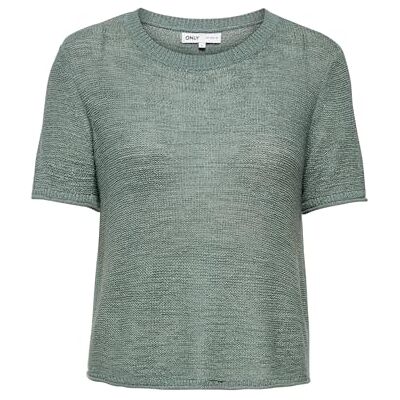 ONLY Onlsunny S/S tröja KNT Noos, Laurelkrans, M ONLY Onlsunny S/S tröja KNT Noos, Laurelkrans, M