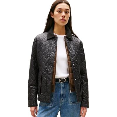 Tommy Hilfiger Dam pufferjacka, svart (svart), XS Tommy Hilfiger Dam pufferjacka, svart (svart), XS