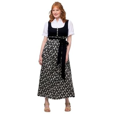 Ulla Popken dam Dirndl Empire Style Klänning Ulla Popken dam Dirndl Empire Style Klänning