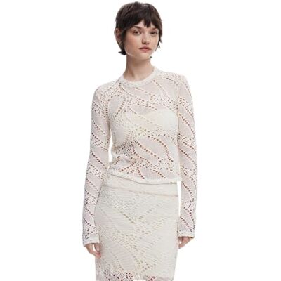 Desigual TS_Denis, 1001 Raw, XS, Vit, XS Desigual TS_Denis, 1001 Raw, XS, Vit, XS