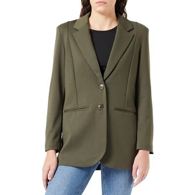 ICHI Dam IHKATE SUS Oversize BL Blazer, 190414/Forest Night, M, 190414/Forest Night, M ICHI Dam IHKATE SUS Oversize BL Blazer, 190414/Forest Night, M, 190414/Forest Night, M