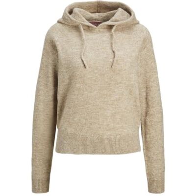JJXX JACK&JONES JXEVI huvtröja stickad SN, Peyote, M JJXX JACK&JONES JXEVI huvtröja stickad SN, Peyote, M