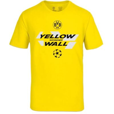 Dortmund BVB T-shirt UEFA CL finale dam gul storlek M, GUL, M Dortmund BVB T-shirt UEFA CL finale dam gul storlek M, GUL, M