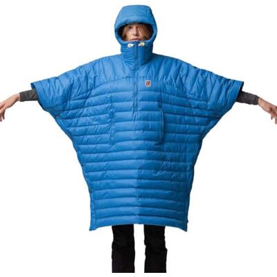 Fjällräven Fjallraven 86477-525 Expedition Down Poncho Dam En Blå Storlek S/M, En blå, M Fjällräven Fjallraven 86477-525 Expedition Down Poncho Dam En Blå Storlek S/M, En blå, M