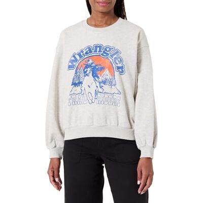 Wrangler dam Oversized Sweat Tröja Wrangler dam Oversized Sweat Tröja