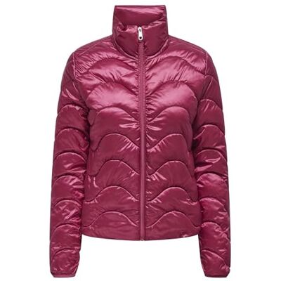 ONLY Onlvega Wave quiltad jacka Cc OTW pufferjacka för kvinnor, granit, S ONLY Onlvega Wave quiltad jacka Cc OTW pufferjacka för kvinnor, granit, S