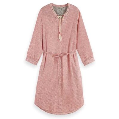 Scotch & Soda dam Beaded Collar Shirt Dress Klänning Scotch & Soda dam Beaded Collar Shirt Dress Klänning