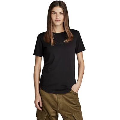 G-STAR RAW Dam autograph slim R T Wmn t-shirt, Svart (Dk Black D24216-4107-6484), XS G-STAR RAW Dam autograph slim R T Wmn t-shirt, Svart (Dk Black D24216-4107-6484), XS