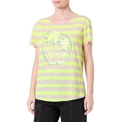 KEY LARGO KEYLARGO Dam Wt San Diego rund t-shirt, neon gul-beige (2410), S, Neon gul-beige (2410), S KEY LARGO KEYLARGO Dam Wt San Diego rund t-shirt, neon gul-beige (2410), S, Neon gul-beige (2410), S