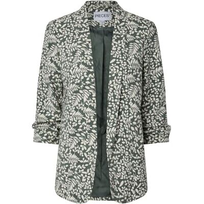 PIECES Pcbosella 3/4 Printed Blazer Noos BC, Laurel Wreath, XS Dam, Laurel Wreath, XS PIECES Pcbosella 3/4 Printed Blazer Noos BC, Laurel Wreath, XS Dam, Laurel Wreath, XS