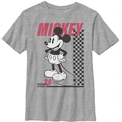 Disney Pojkar Skate Twentyeight kortärmad T-shirt, Sportig Heather, M Disney Pojkar Skate Twentyeight kortärmad T-shirt, Sportig Heather, M