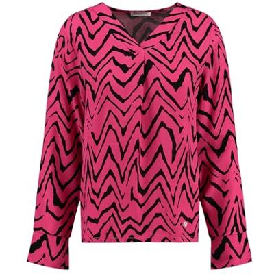 KEY LARGO KEYLARGO Damer party v-hals blus, Rosa (1321), M KEY LARGO KEYLARGO Damer party v-hals blus, Rosa (1321), M