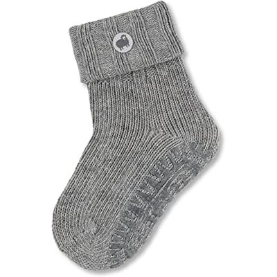 Sterntaler Unisex barnplattor strumpor Baby Fli Fli kuvert ull, LJUSGRÅ, 22 EU Sterntaler Unisex barnplattor strumpor Baby Fli Fli kuvert ull, LJUSGRÅ, 22 EU